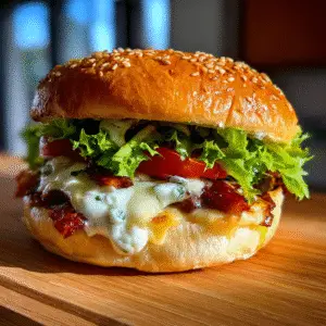 Blue Cheese Smash Burger 4 Blue Cheese Smash Burger