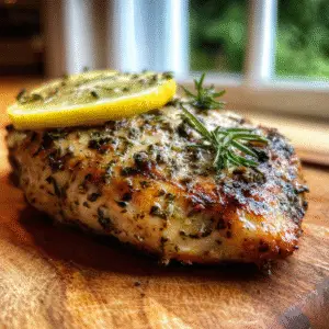 Lemon Herb Grilled Chicken