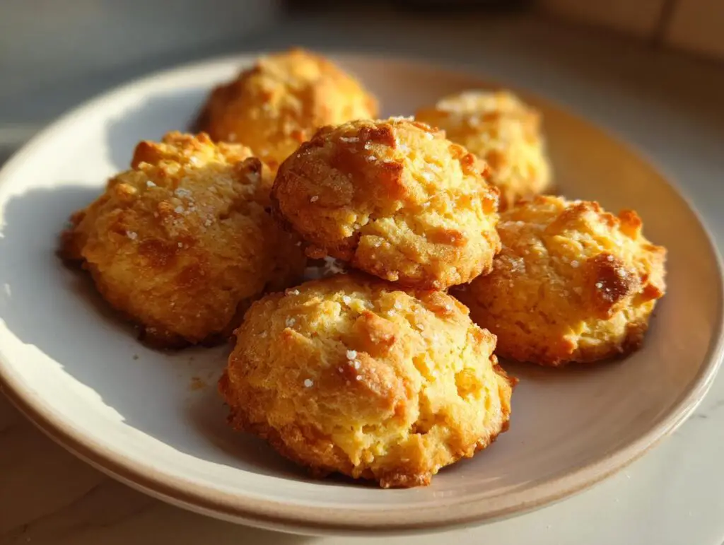 Close-up of soft pumpkin cat treats on a plate, perfect for your feline friend. The perfect Soft Pumpkin Cat Treats recipe.