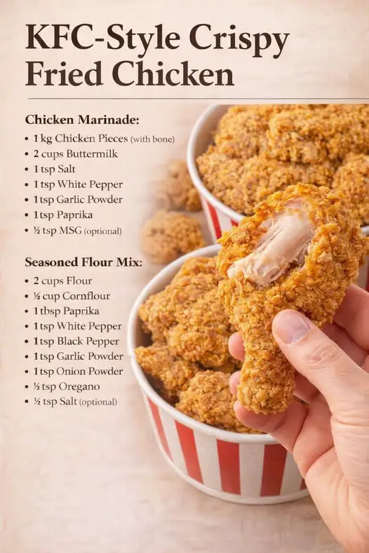 KFC-Style Crispy Fried Chicken