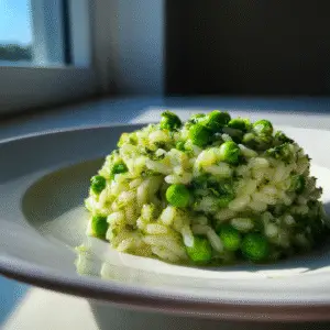 Spring Pea & Mint Risotto