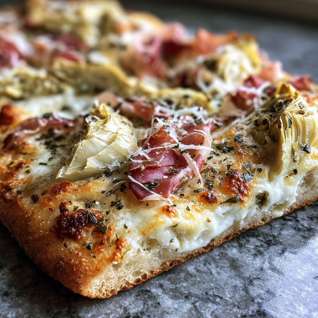 Artichoke & Prosciutto Flatbread