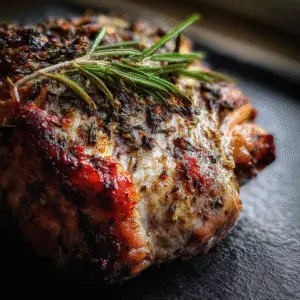 Herb Roasted Leg of Lamb