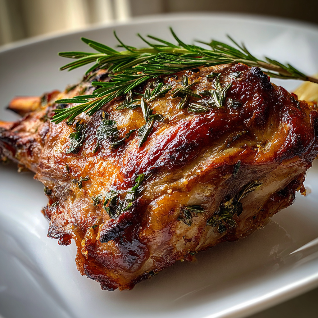 Herb Roasted Leg of Lamb