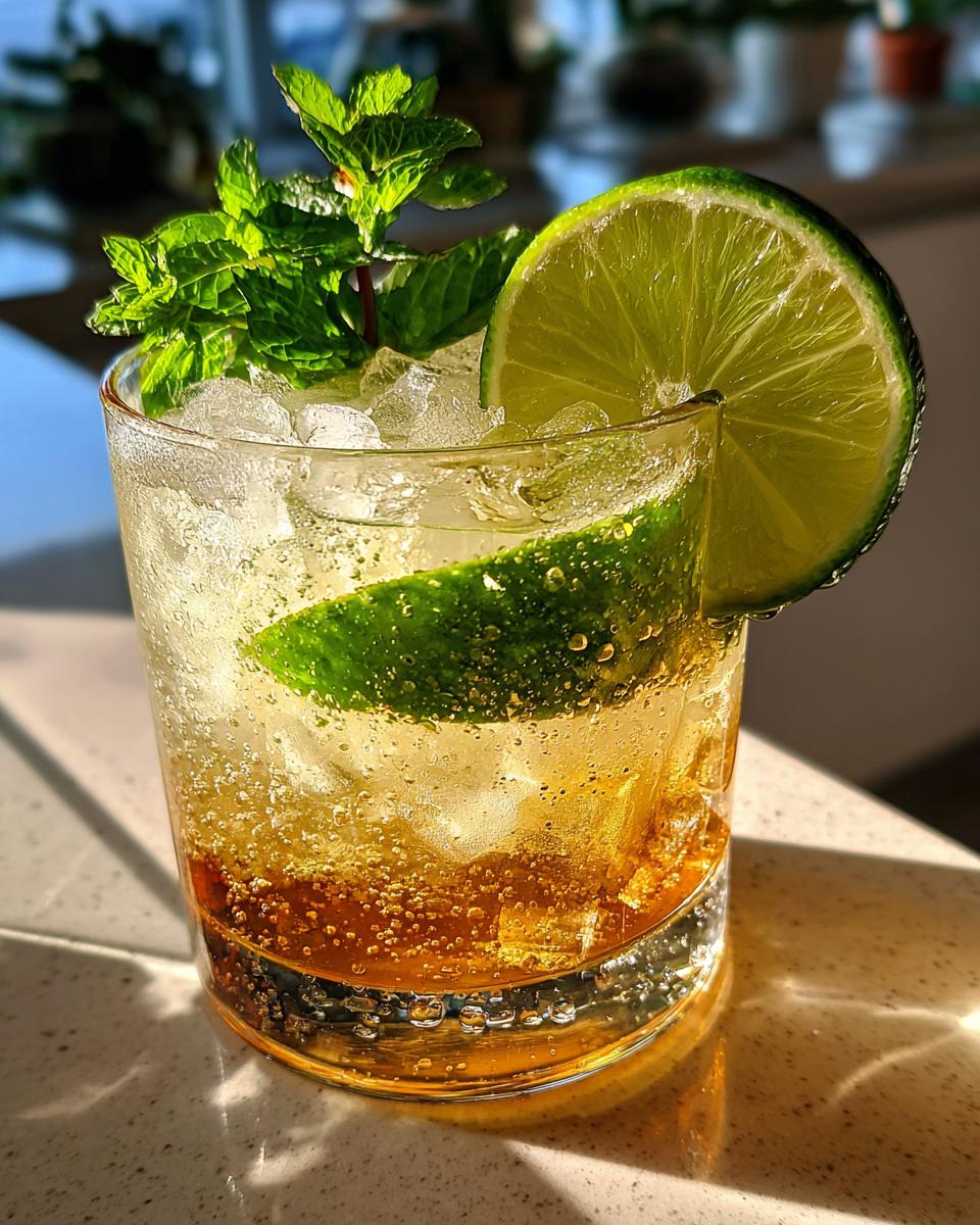 Amazing 33 Easy Summer Cocktails Now 5 Close-up of a refreshing summer cocktail, garnished with lime and mint, perfect for 33 Easy Summer Cocktails.