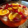 vodka party punch orange slices